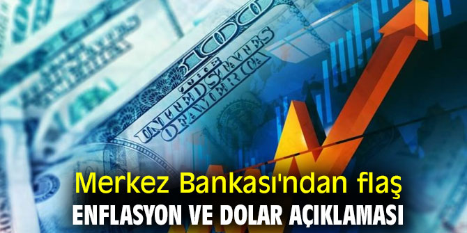 Merkez Bankası ndan flaş enflasyon ve dolar açıklaması