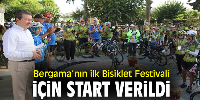 Bergamanın ilk Bisiklet Festivali için start verildi