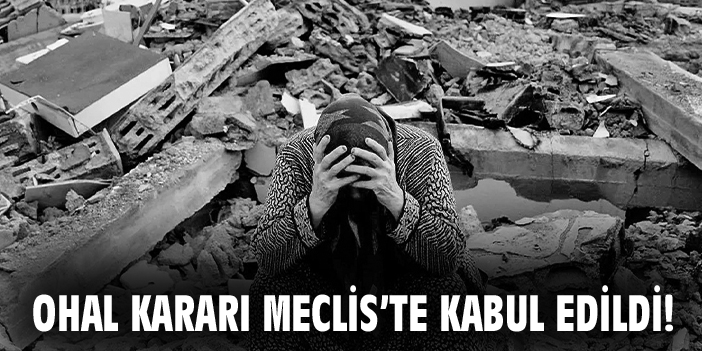 Ohal Karar Meclis Te Kabul Edildi