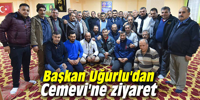 Kemalpaşa'da Başkan Uğurlu'dan Cemevi'ne ziyaret