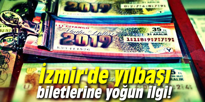 İzmir'de yılbaşı biletlerine yoğun ilgi!
