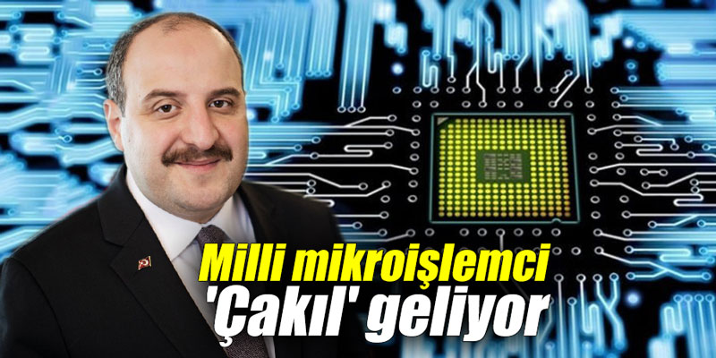 Milli mikroişlemci 'Çakıl' geliyor