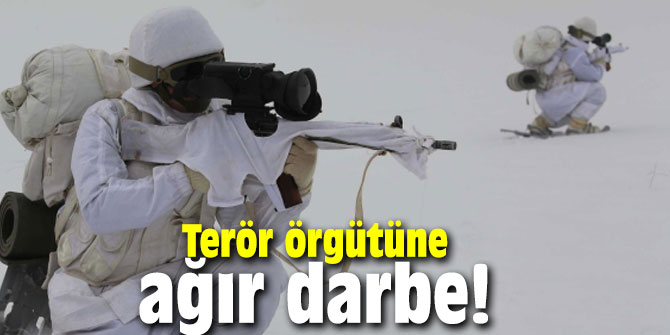 Terör örgütüne ağır darbe! Teröre geçit yok