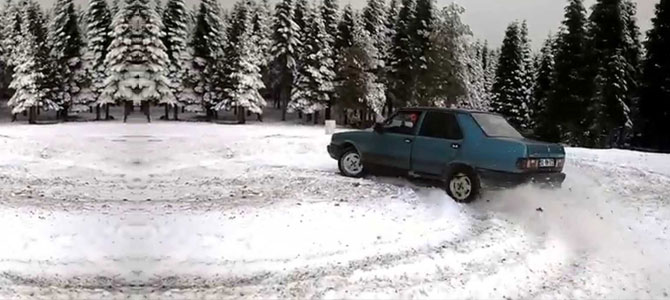 Karda driftin bedelini ağır ödediler! Büyük ceza...