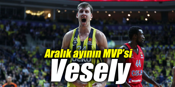 Aralık ayının MVP’si Vesely