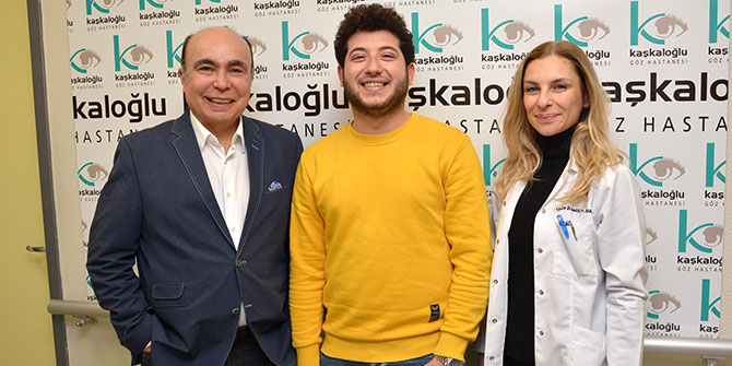 Göz içi mercekle sağlığına kavuştu!