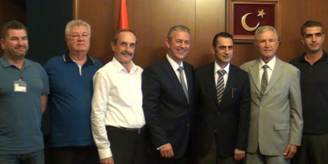 Balkan Dernekleri Selim Koçbay'ı Ziyaret Etti