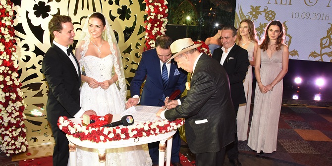 MUHTEŞEM DÜĞÜNDE EVET' DEDİLER!