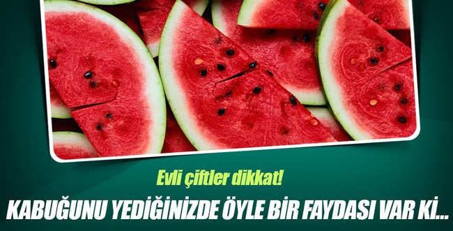 Karpuz Kabuğunun öyle bir faydası var ki…