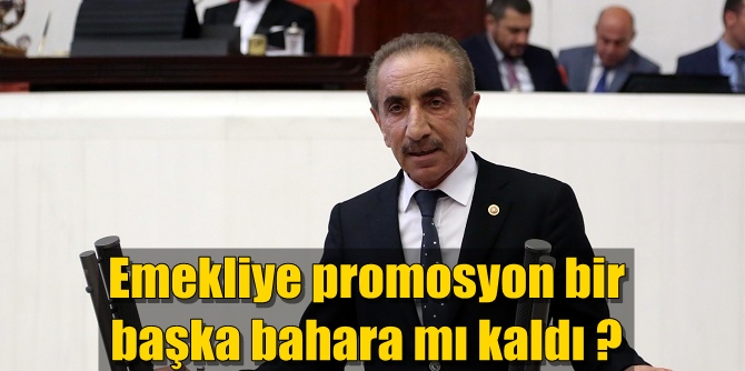 Yiğit: "Emekliye promosyon bir başka bahara mı kaldı?"