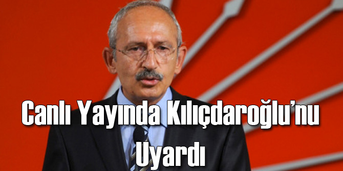 Bozdağ Kılıçdaroğlu'nu Canlı Yayında Uyardı