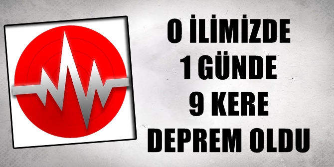 Ege beşik gibi sallanıyor! 1 günde 9 deprem