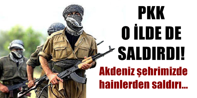 Hainler bu sefer Akdeniz şehrimizde saldırdı