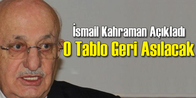 Atatürk Tablosu Meclis'e Tekrar Asılacak