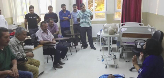 İtfaiye Personeline İlk Yardım Eğitimi