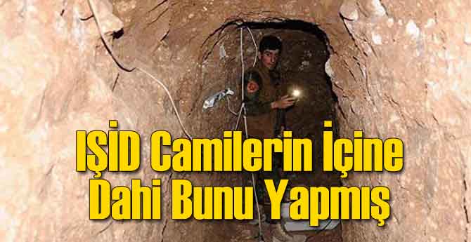 IŞİD Camilerin İçlerine Bile Yapmış!