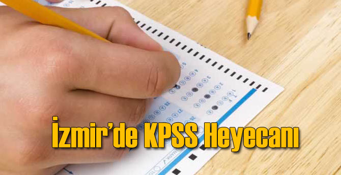 İzmir'de 123 Bin 419 Aday KPSS'ye Girdi