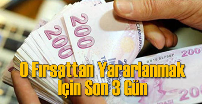 O Aftan Yararlanmak İçin Son 3 Gün