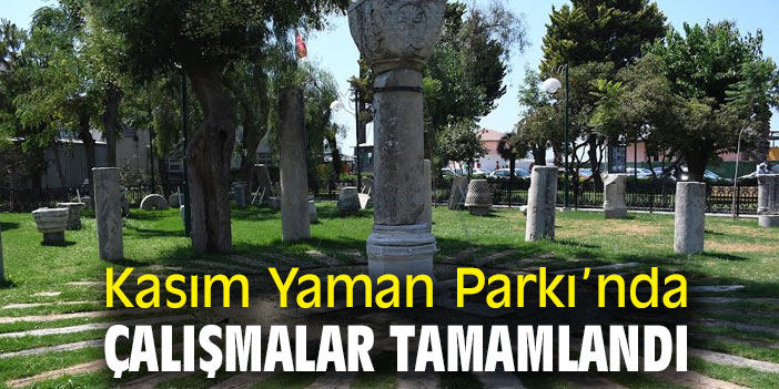 Kasım Yaman Parkında çalışmalar tamamlandı