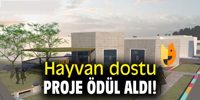 Hayvan dostu proje ödül aldı!