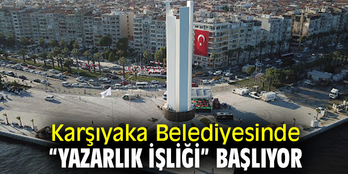 Karşıyaka Belediyesi'nde “Yazarlık İşliği” başlıyor