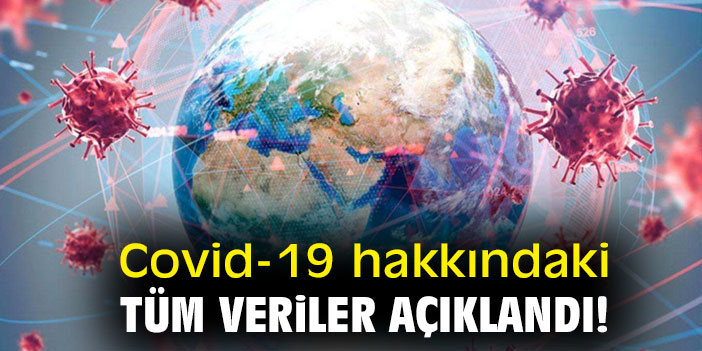 Covid-19 hakkındaki tüm veriler açıklandı!