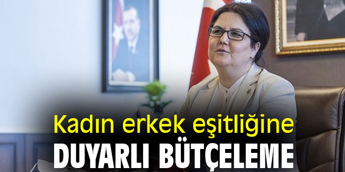 Kadın erkek eşitliğine duyarlı bütçeleme