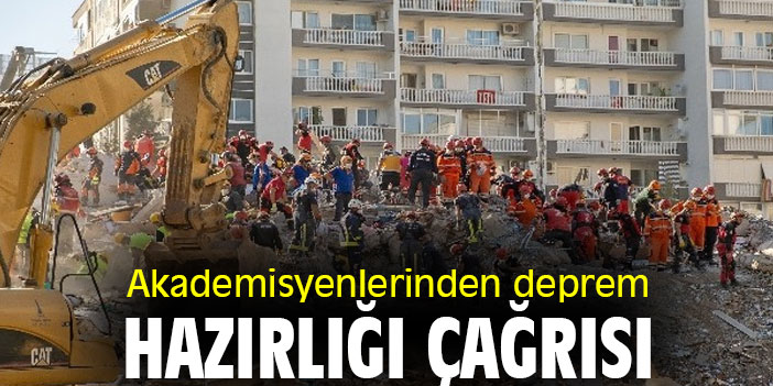 Akademisyenlerinden deprem hazırlığı çağrısı