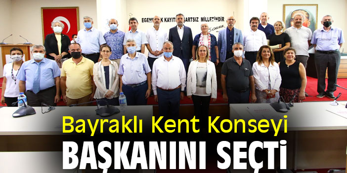 Bayraklı Kent Konseyi başkanını seçti