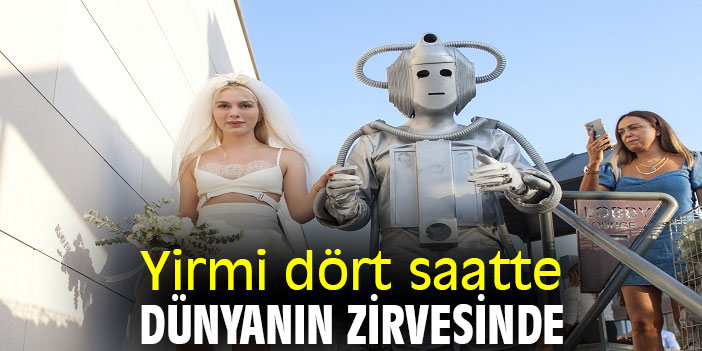 Yirmi dört saatte dünyanın zirvesinde