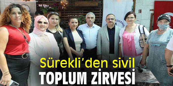 Sürekli’den sivil toplum zirvesi