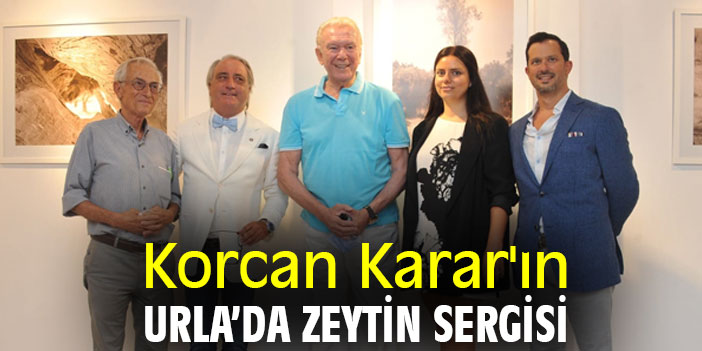 Korcan Karar'ın Urla’da zeytin sergisi