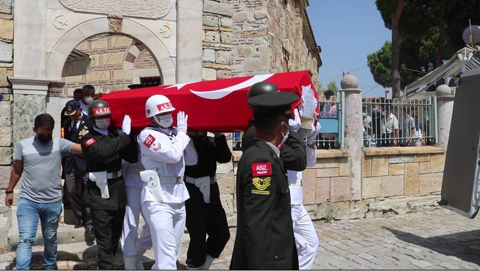 Kıbrıs Gazisi, son yolculuğa uğurlandı!