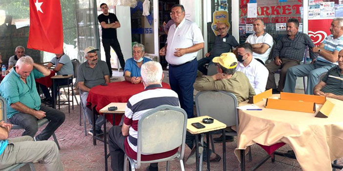 CHP'li Gürer, köylülerin sorunlarını dinledi!