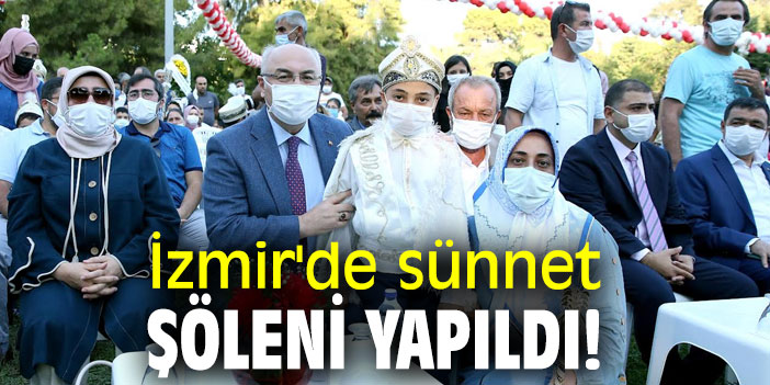 İzmir'de sünnet şöleni yapıldı!