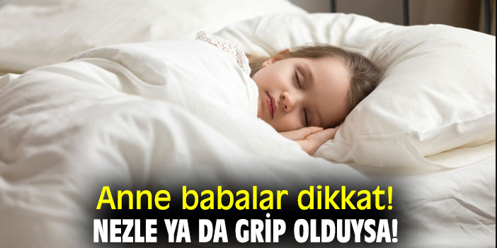 Anne babalar çocukların hastalıklarına dikkat!