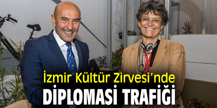 Başkan Soyer uluslararası temsilcilerle bir araya geldi!