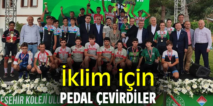 İklim için pedal çevirdiler