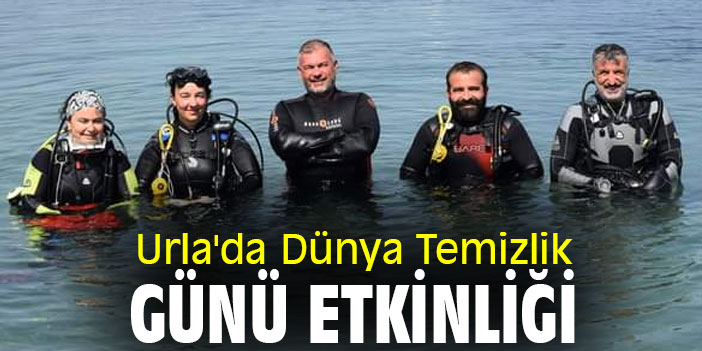Urla'da Dünya Temizlik Günü etkinliği