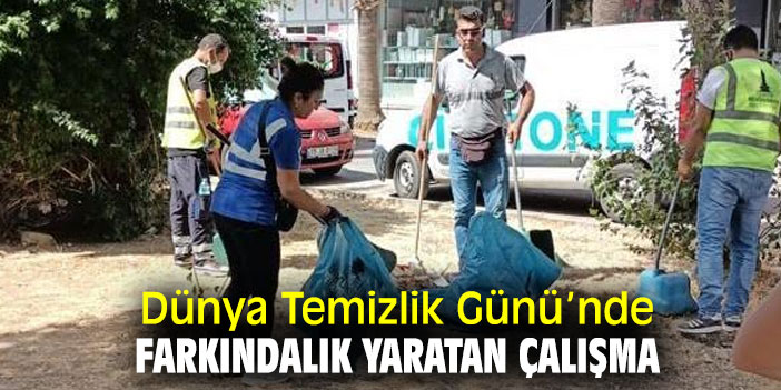 Dünya Temizlik Günü’nde farkındalık yaratan çalışma
