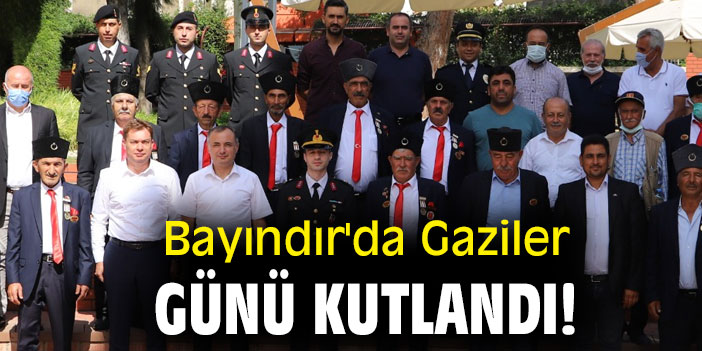 Bayındır'da Gaziler Günü kutlandı!