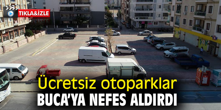 Buca Belediyesi’nden yeni otoparklar!