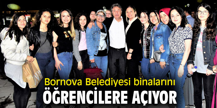 Bornova Belediyesi'nden yurt sorununa neşter