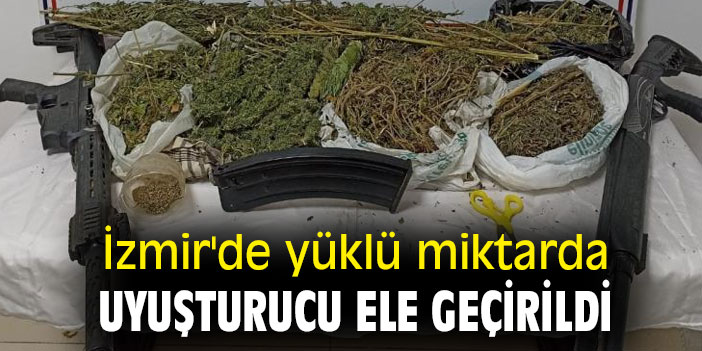 İzmir'de jandarmadan uyuşturucuya büyük darbe