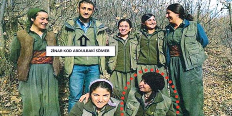 Öldürülen teröristin üzerinden çıktı!
