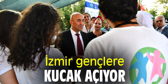 İzmir gençlere kucak açıyor