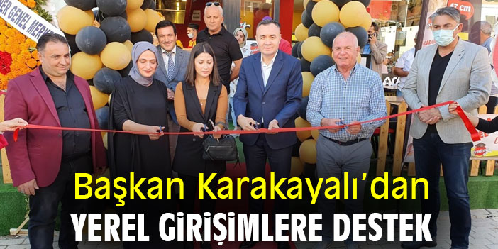 Başkan Karakayalı'dan yerel girişimlere destek