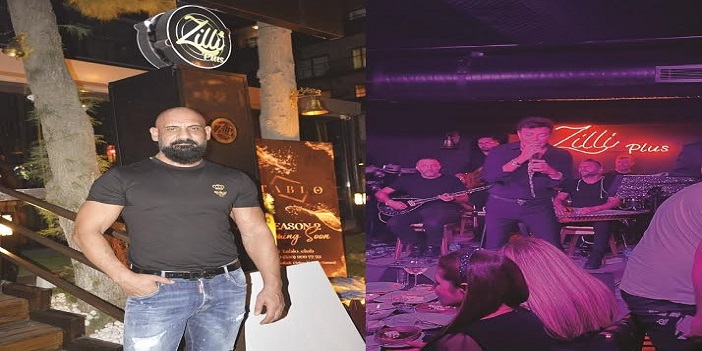 Fatih Ürek ,Zilli Plus’da sahne aldı