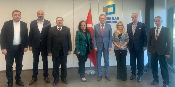 İzmir’den Basın İlan Kurumu Genel Müdürü’ne Ziyaret