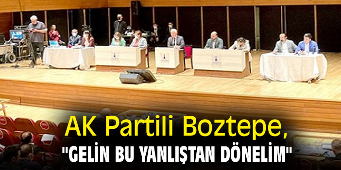 Gelin bu yanlıştan dönelim